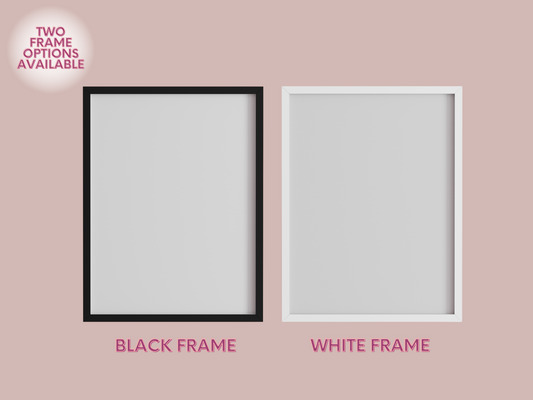 Personalised Teacher Frame and Print